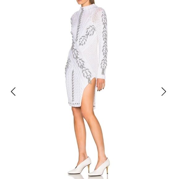 Prabal Gurung M Sweater Dress chunky cable knit - Picture 4 of 8